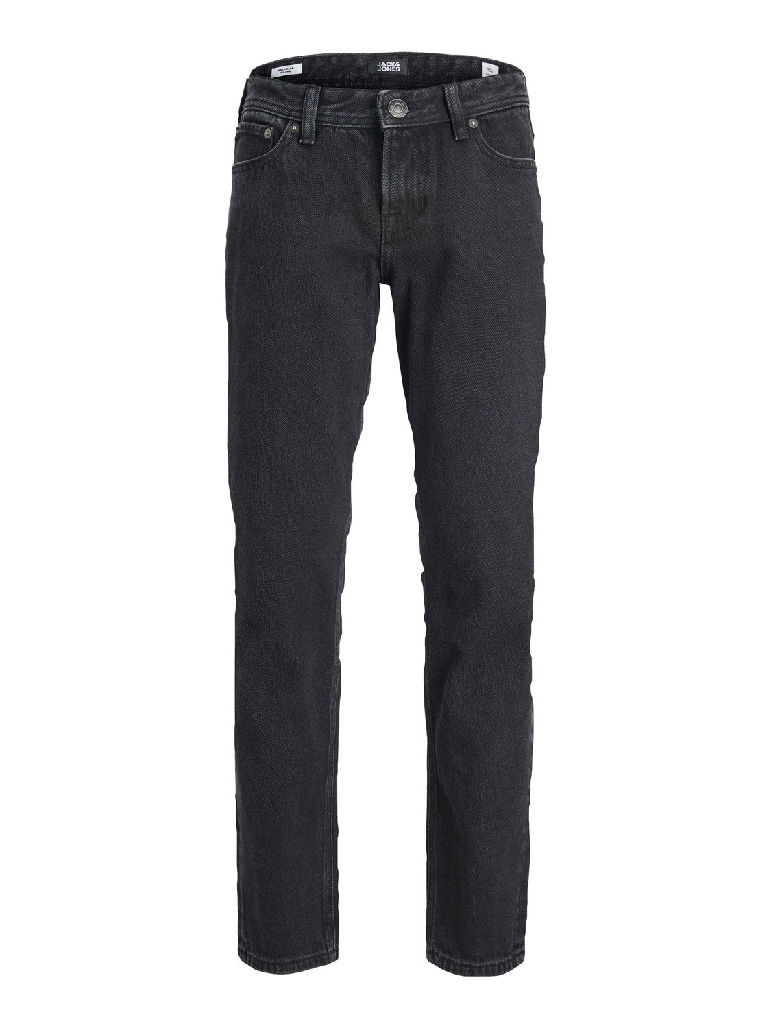 Jack & Jones JJICLARK JJORIGINAL MF 912 Jeans Regular Fit Para meninos -Black Denim - 12237675