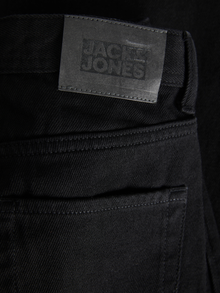 Jack & Jones JJICHRIS JJORIGINAL MF 758 Relaxed Fit Jeans For boys -Black Denim - 12237679