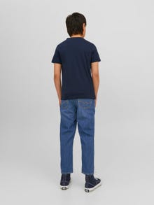 Jack & Jones JJIFRANK JJORIGINIAL MF 283 Tapered fit jeans For boys -Blue Denim - 12237681