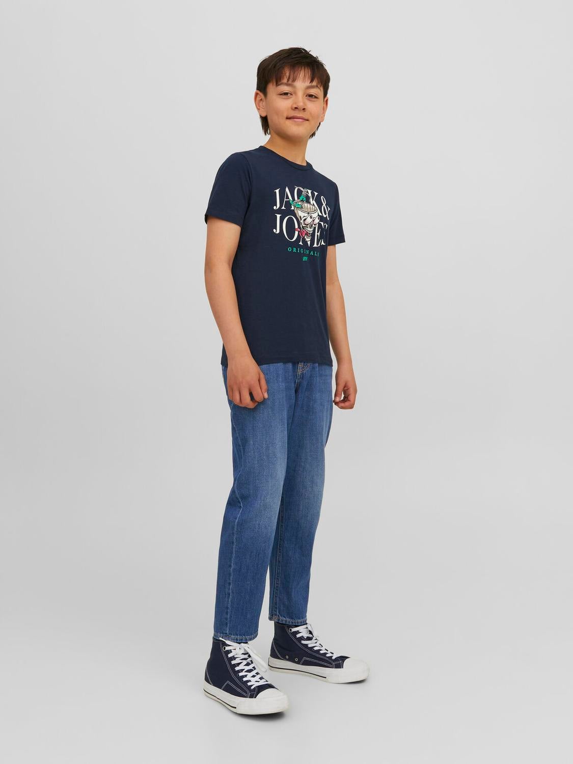 JJIFRANK JJORIGINIAL MF 283 Tapered fit jeans For boys
