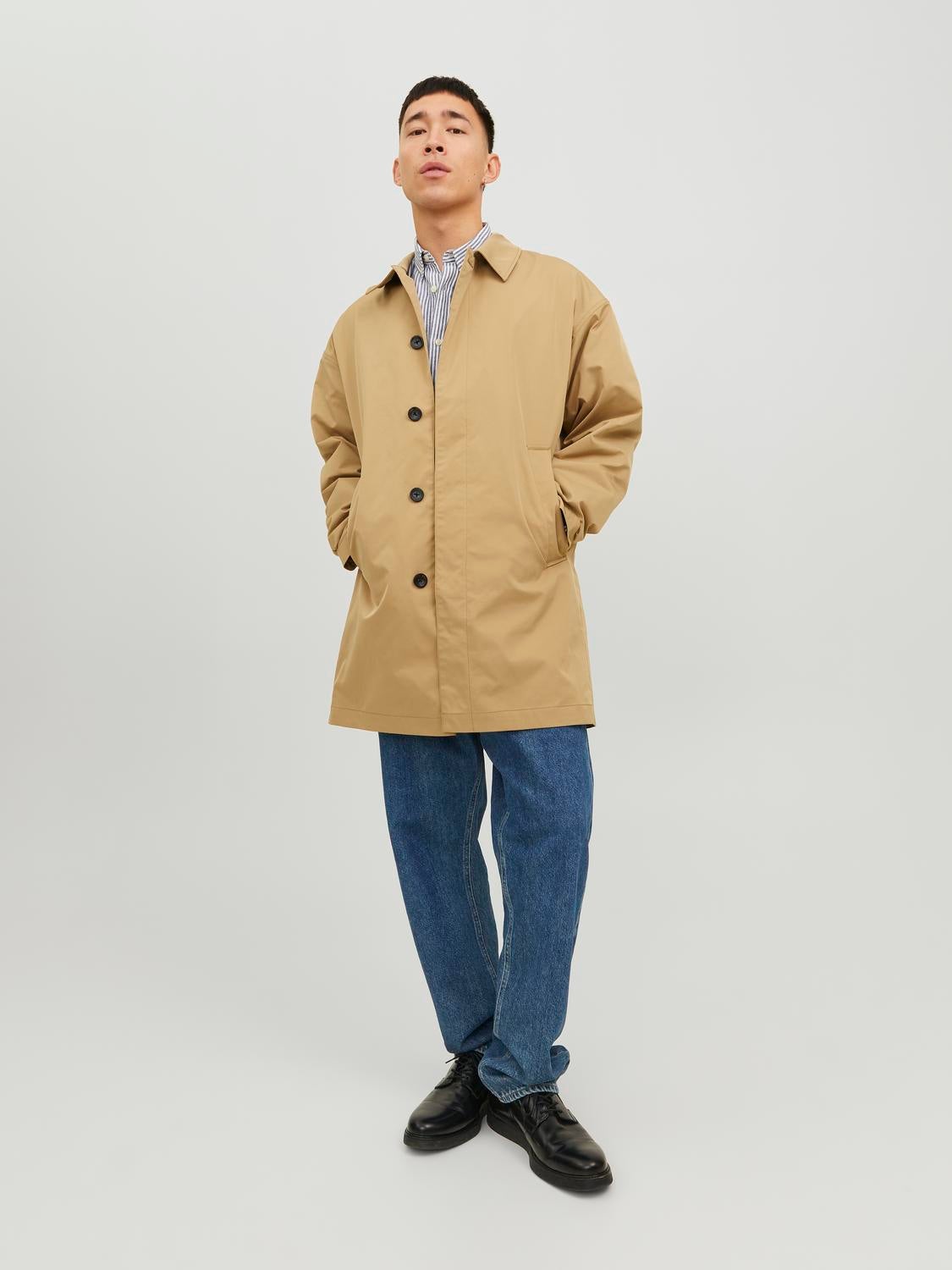 Jack jones clearance trench coat