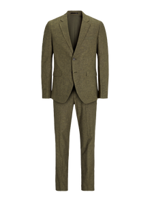 Jack & Jones JPRRIVIERA Slim Fit Suit -Olive Night - 12237723