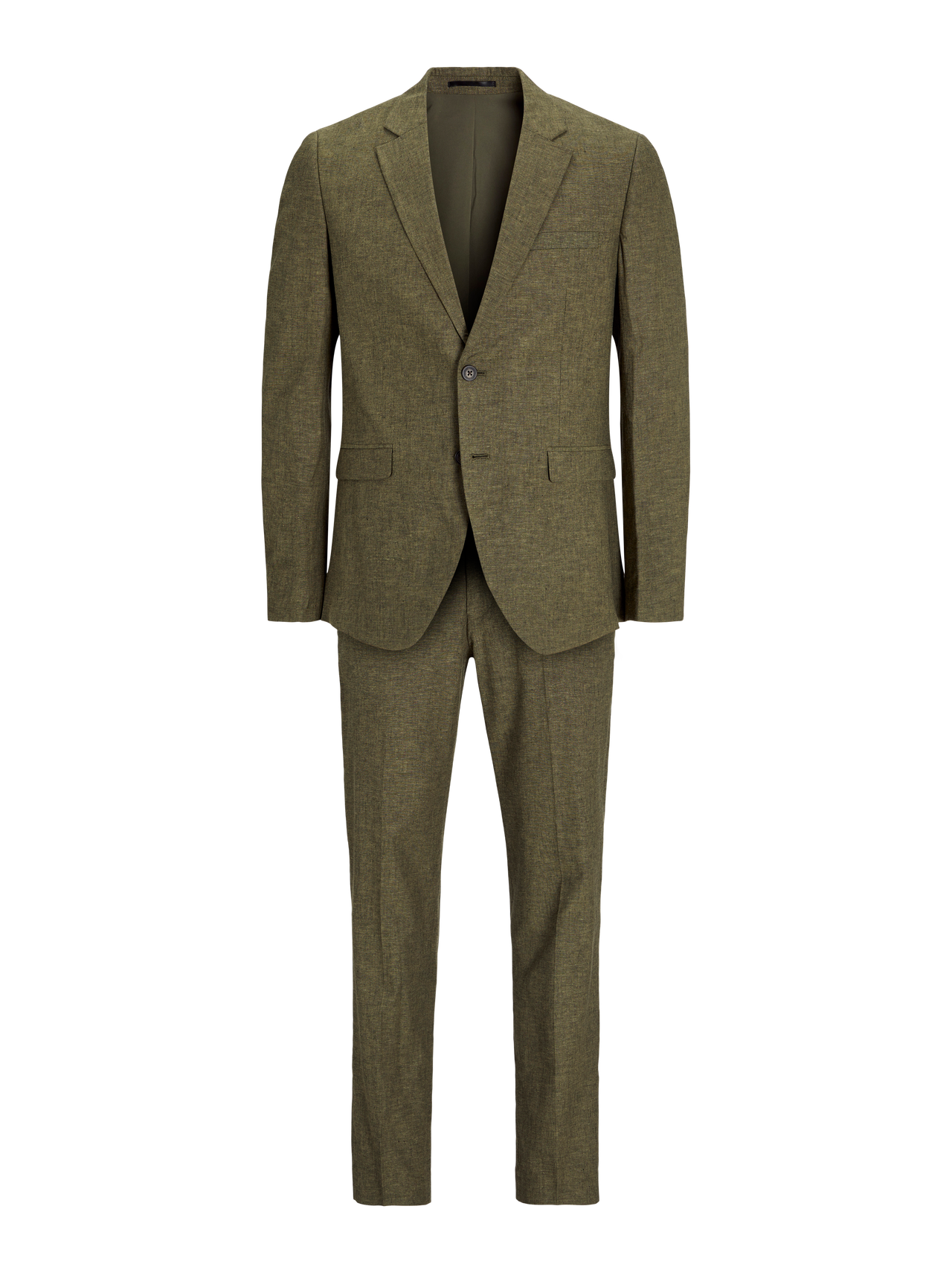 Jack & Jones JPRRIVIERA Slim Fit Ülikond -Olive Night - 12237723