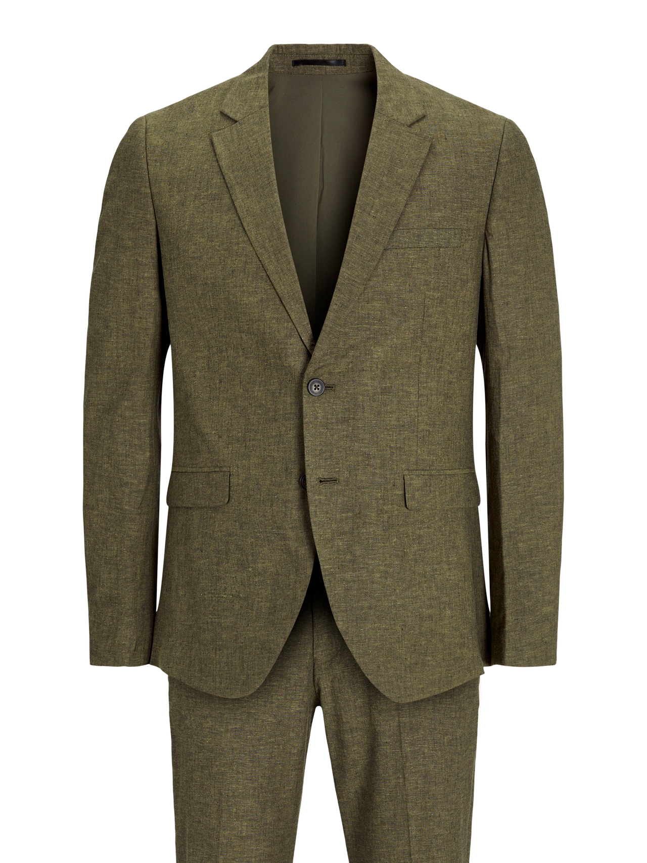 Jack & Jones JPRRIVIERA Slim Fit Suit -Olive Night - 12237723