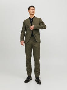 Jack & Jones JPRRIVIERA Slim Fit Suit -Olive Night - 12237723