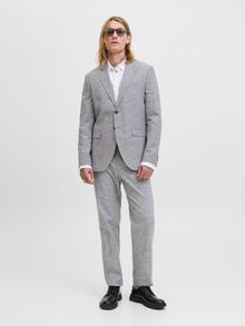 Jack & Jones JPRRIVIERA Karcsúsított Öltöny -Light Grey Melange - 12237723