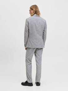 Jack & Jones JPRRIVIERA Costumes Slim Fit -Light Grey Melange - 12237723