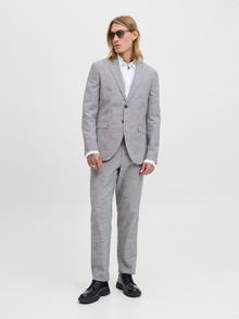 Jack & Jones JPRRIVIERA Costumes Slim Fit -Light Grey Melange - 12237723