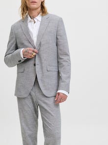 Jack & Jones JPRRIVIERA Costumes Slim Fit -Light Grey Melange - 12237723
