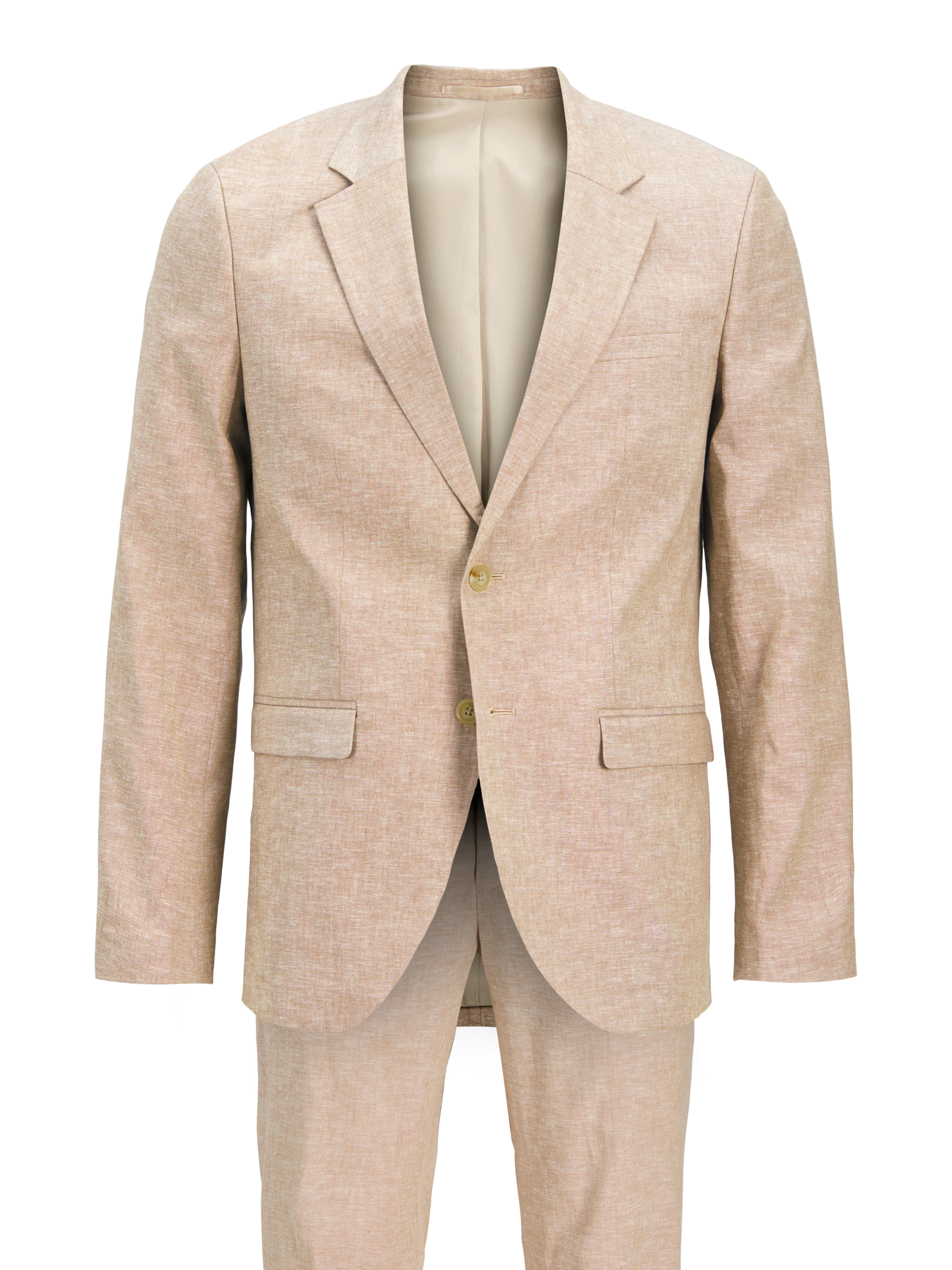 Jack & Jones JPRRIVIERA Slim Fit Suit -Travertine - 12237723
