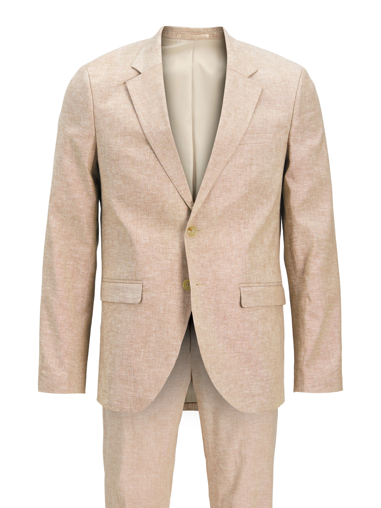 Jack & Jones JPRRIVIERA Slim Fit Suit -Travertine - 12237723