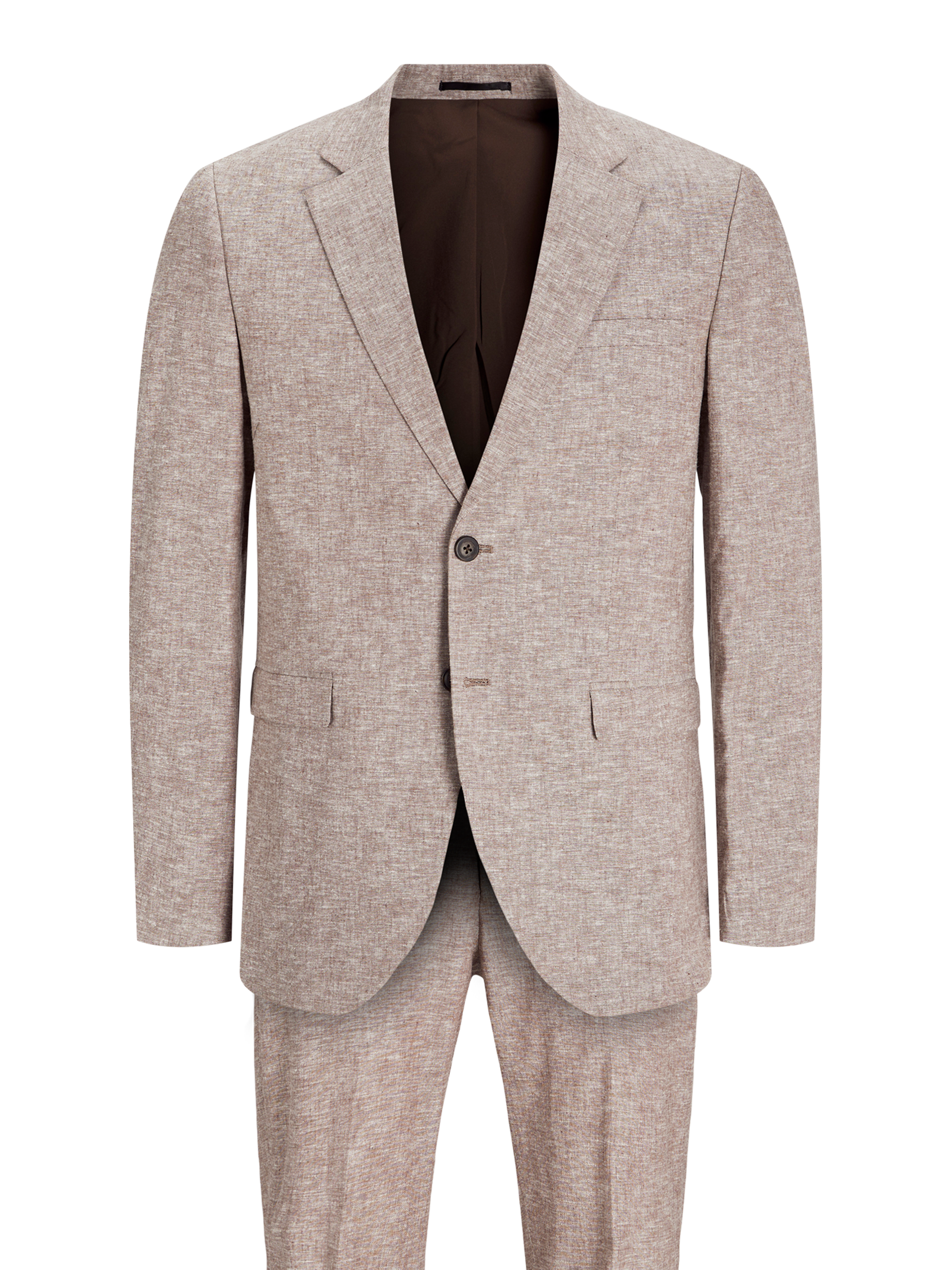 Jack & Jones JPRRIVIERA Slim Fit Kostym -Coffee Quartz - 12237723