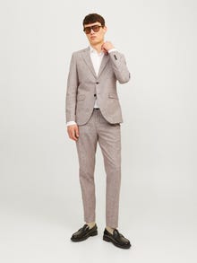 Jack & Jones JPRRIVIERA Slim Fit Anzug -Coffee Quartz - 12237723