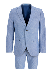 Jack & Jones JPRRIVIERA Krój slim Garnitur -Nautical Blue - 12237723