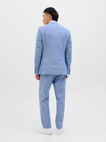 Jack & Jones JPRRIVIERA Krój slim Garnitur -Nautical Blue - 12237723