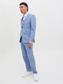 Jack & Jones JPRRIVIERA Krój slim Garnitur -Nautical Blue - 12237723
