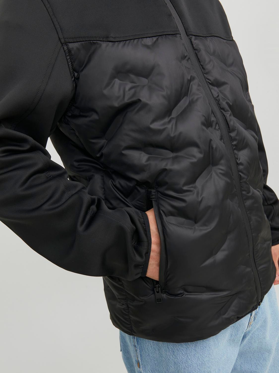 Jack & Jones Hybrid jacket -Black - 12237726