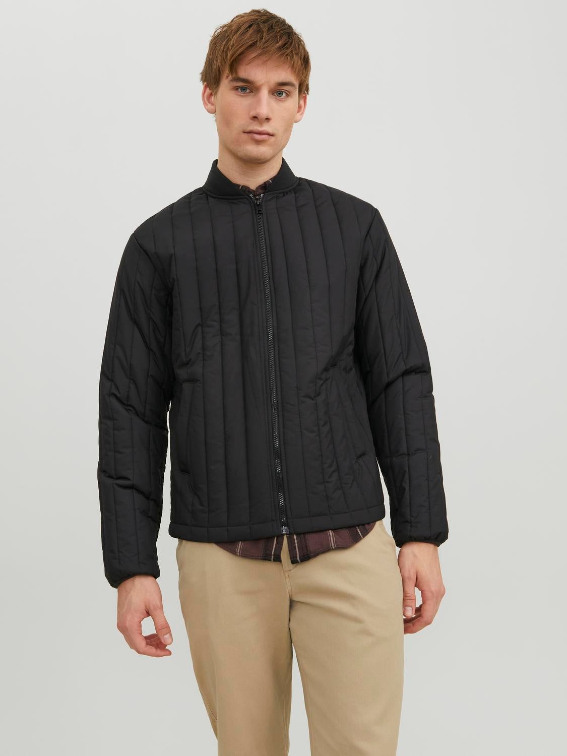 Jack jones shops quilted jacket