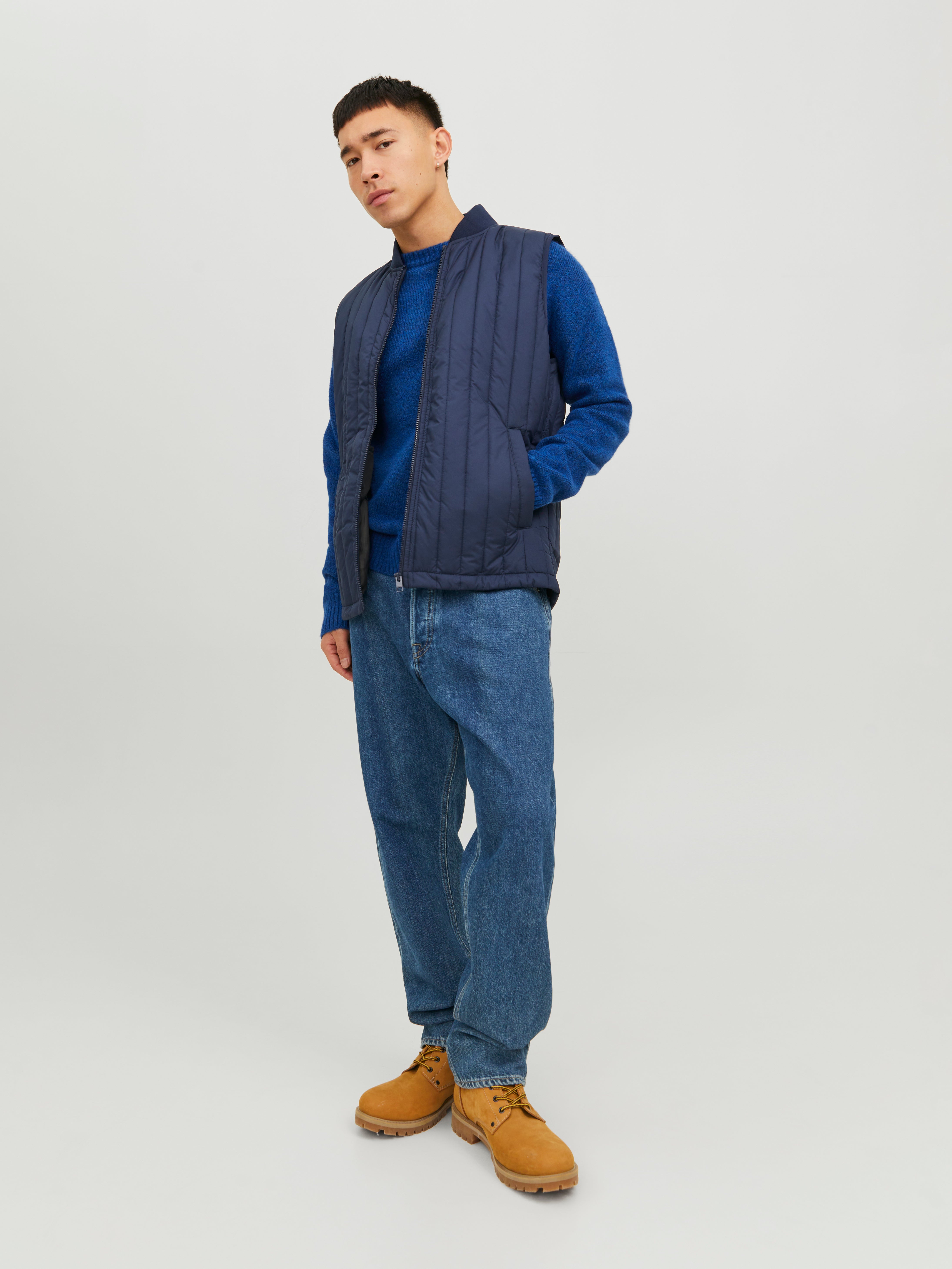 Quilted gilet | Dark Blue | Jack & Jones®
