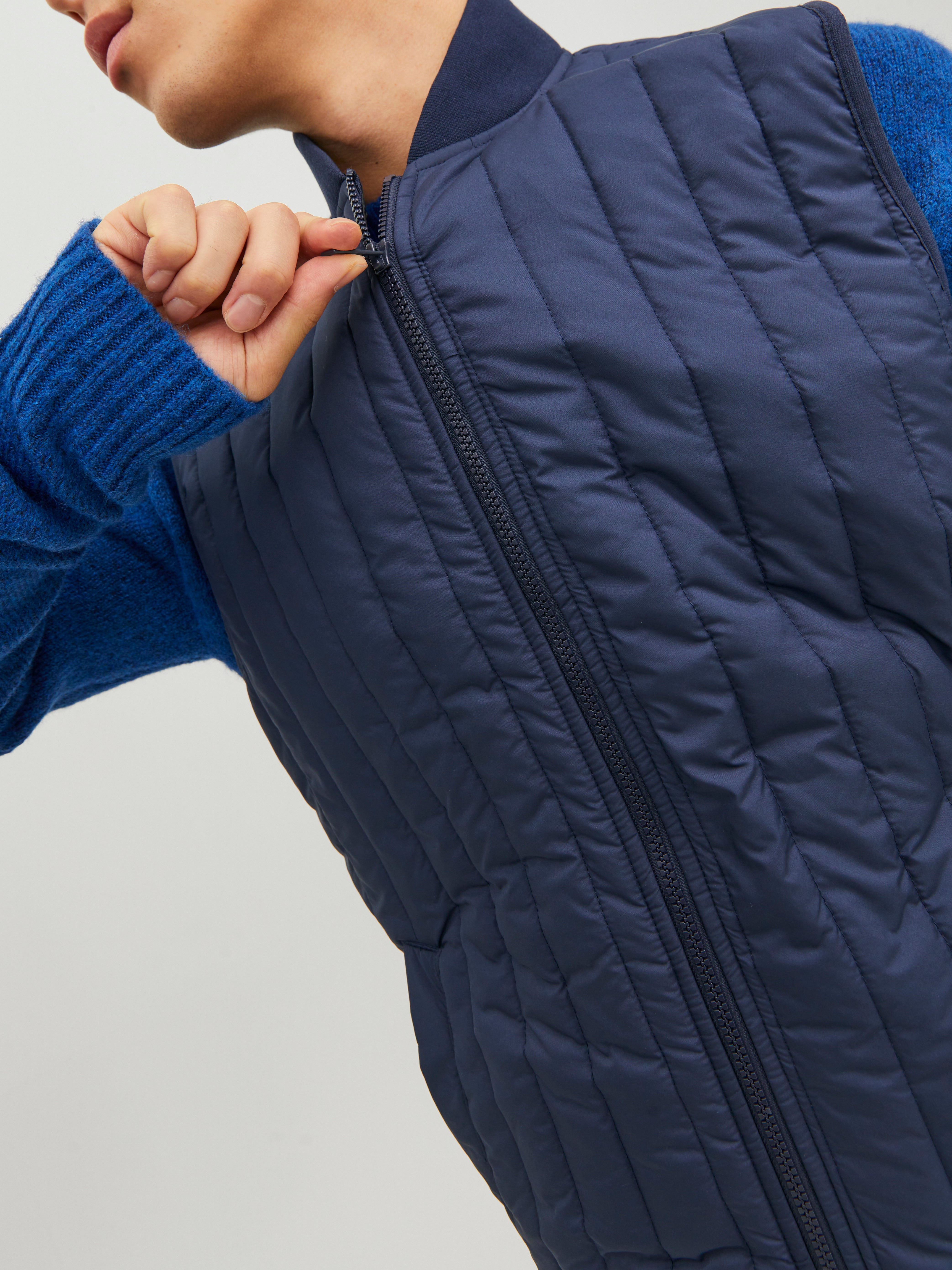 Quilted gilet | Dark Blue | Jack & Jones®