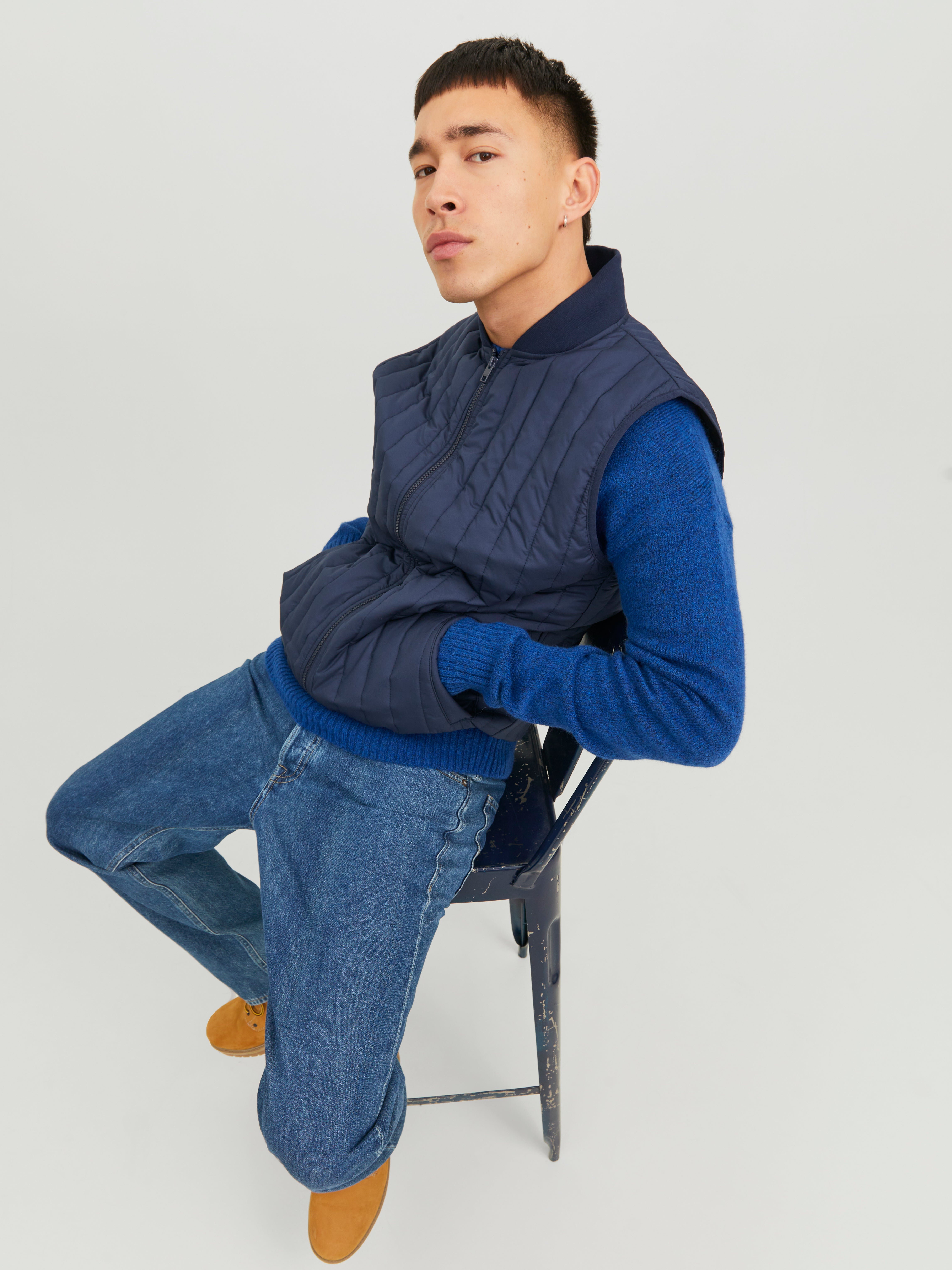Quilted gilet | Dark Blue | Jack & Jones®