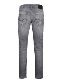 JJITIM JJDAVIS JJ 674 Slim Straight Fit jeans | Medium Grey | Jack