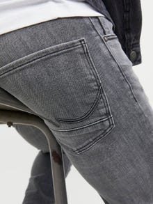 Jack & Jones JJITIM JJDAVIS JJ 674 Slim Straight Fit jeans -Grey Denim - 12237803