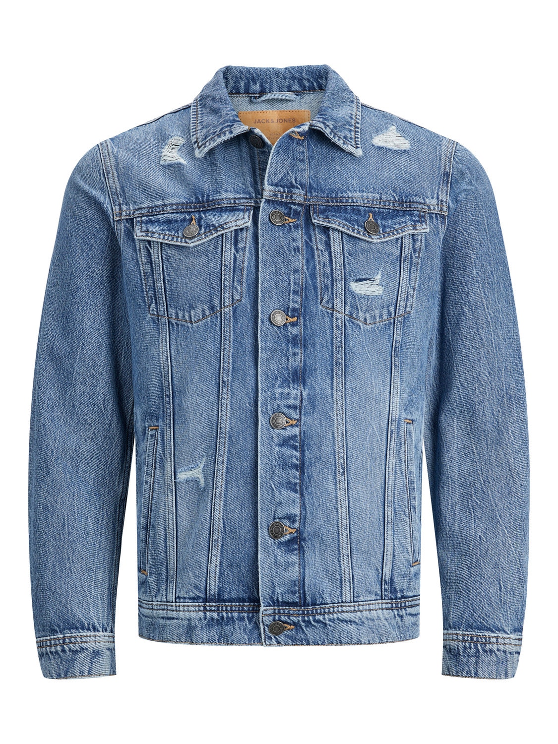 Jack & Jones Farmerkabát -Blue Denim - 12237823