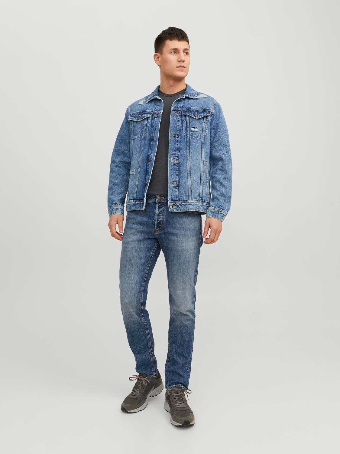 Jack & Jones Farmerkabát -Blue Denim - 12237823