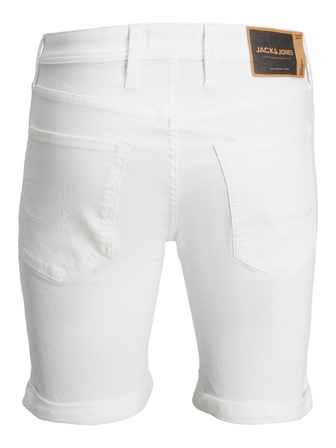 Jack & Jones Bermuda in jeans Regular Fit -White Denim - 12237869