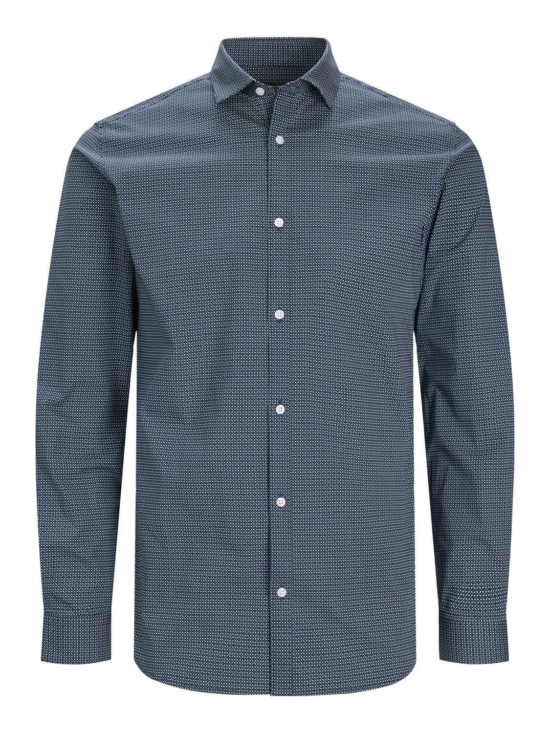 Jack & Jones Slim Fit Formell skjorta -Navy Blazer - 12237914