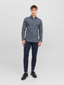 Jack & Jones Slim Fit Formell skjorte -Navy Blazer - 12237914