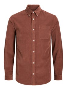 Jack & Jones Camisa Slim Fit -Cambridge Brown - 12237938