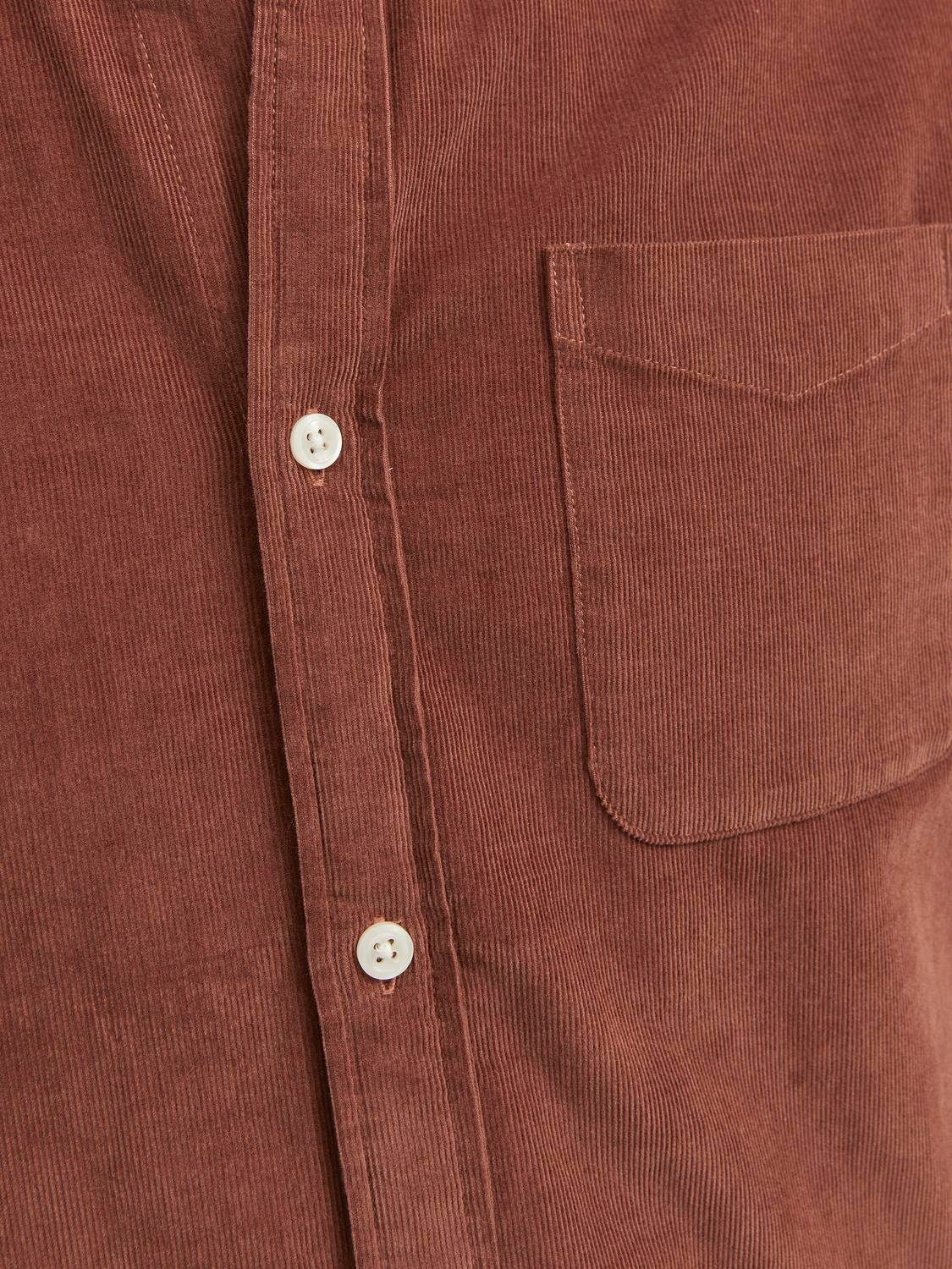 Jack & Jones Slim Fit Marškiniai -Cambridge Brown - 12237938