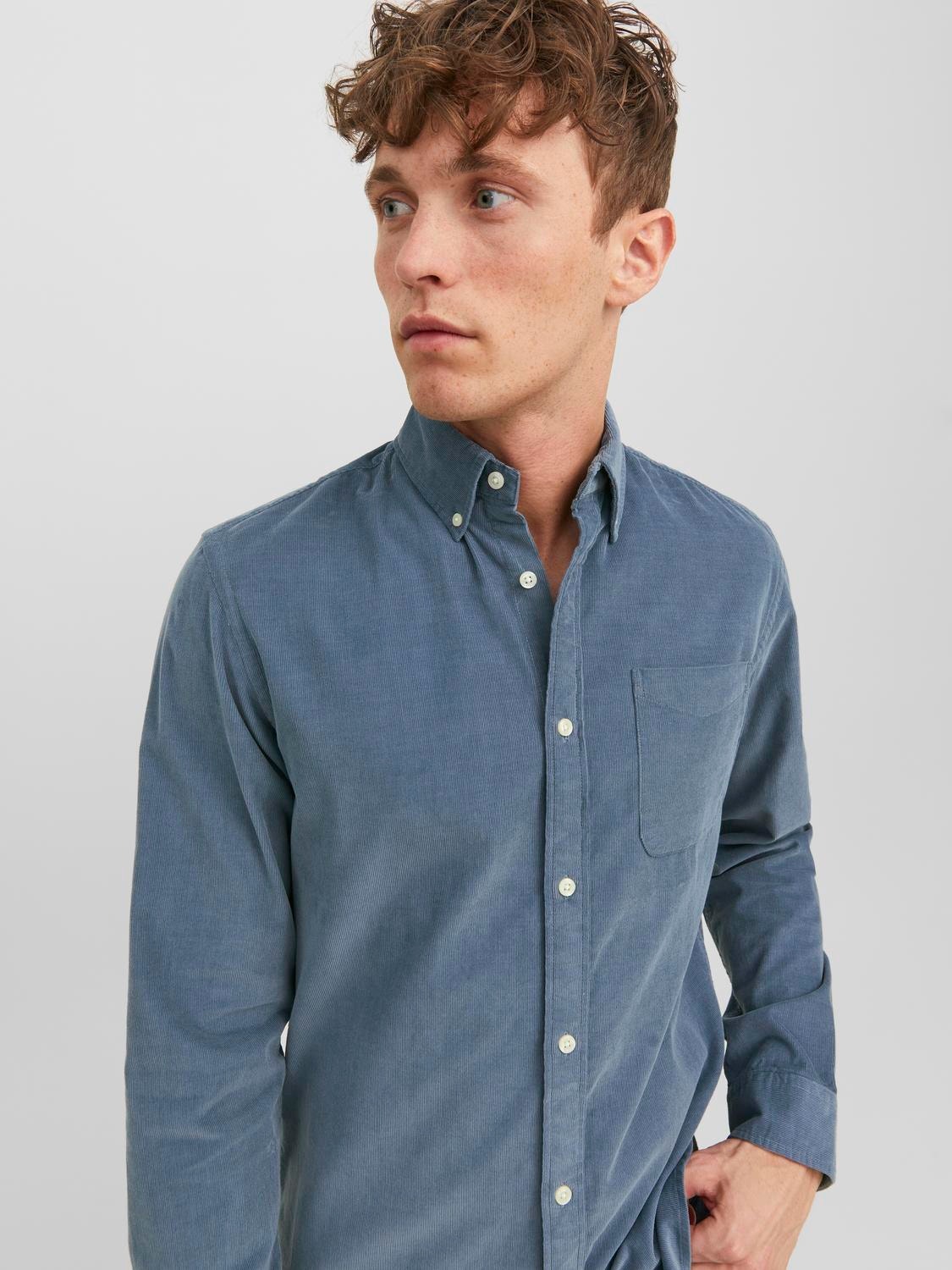 Jack & Jones Slim Fit Marškiniai -Bering Sea - 12237938