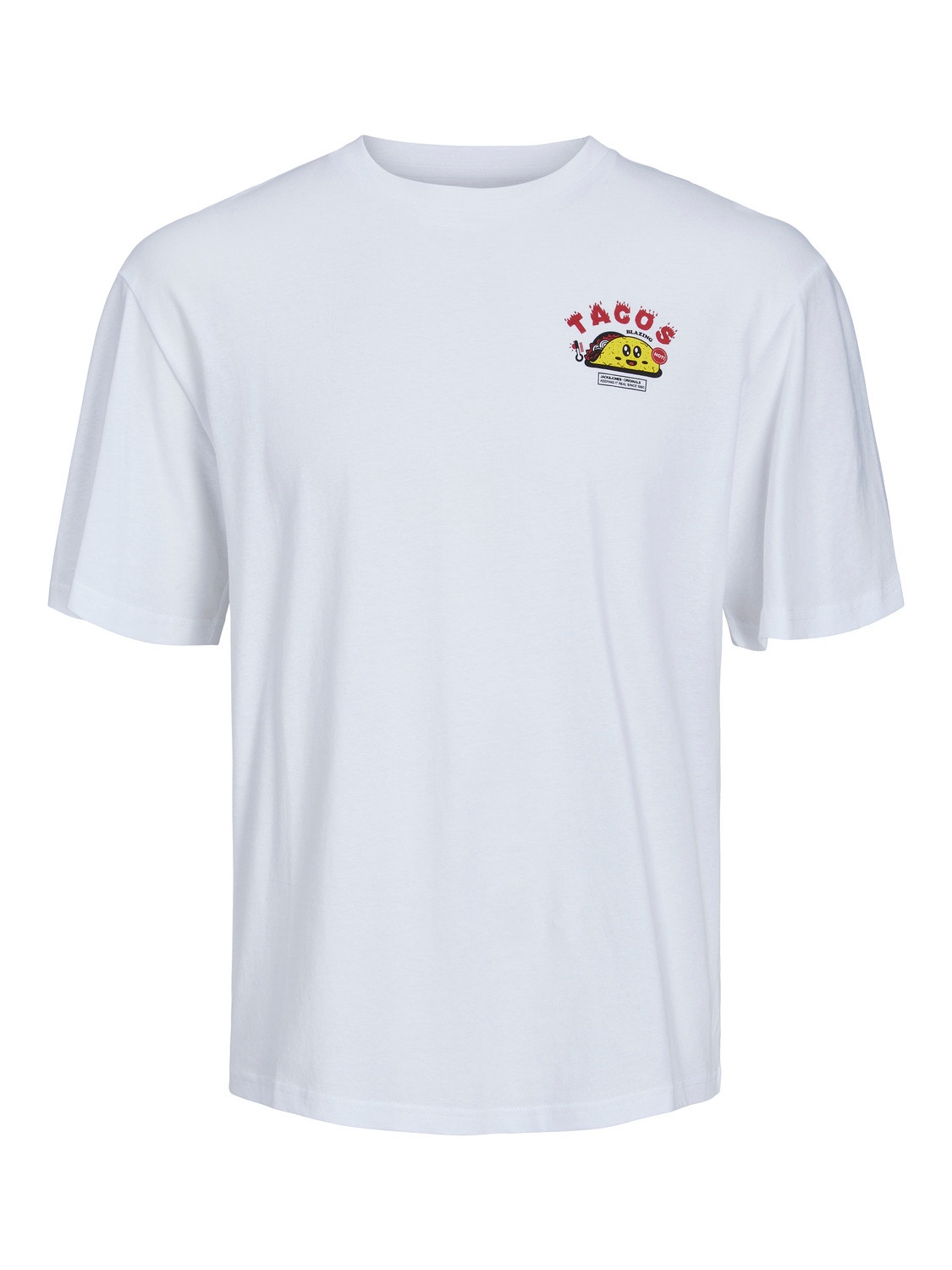 Jack & Jones Trykk T-skjorte For gutter -White - 12237939