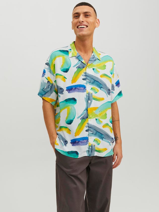 Jack & Jones Regular Fit Hawaii skjorte - 12237959