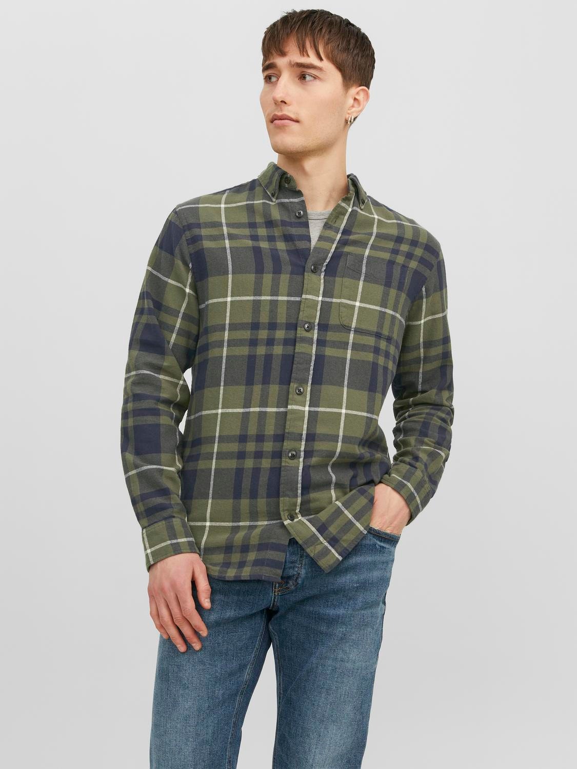 Jack & Jones Καρό -Grape Leaf - 12238032