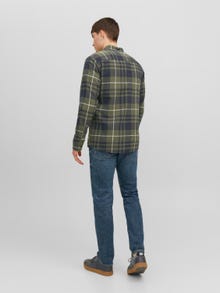 Jack & Jones Chemise à carreaux Comfort Fit -Grape Leaf - 12238032