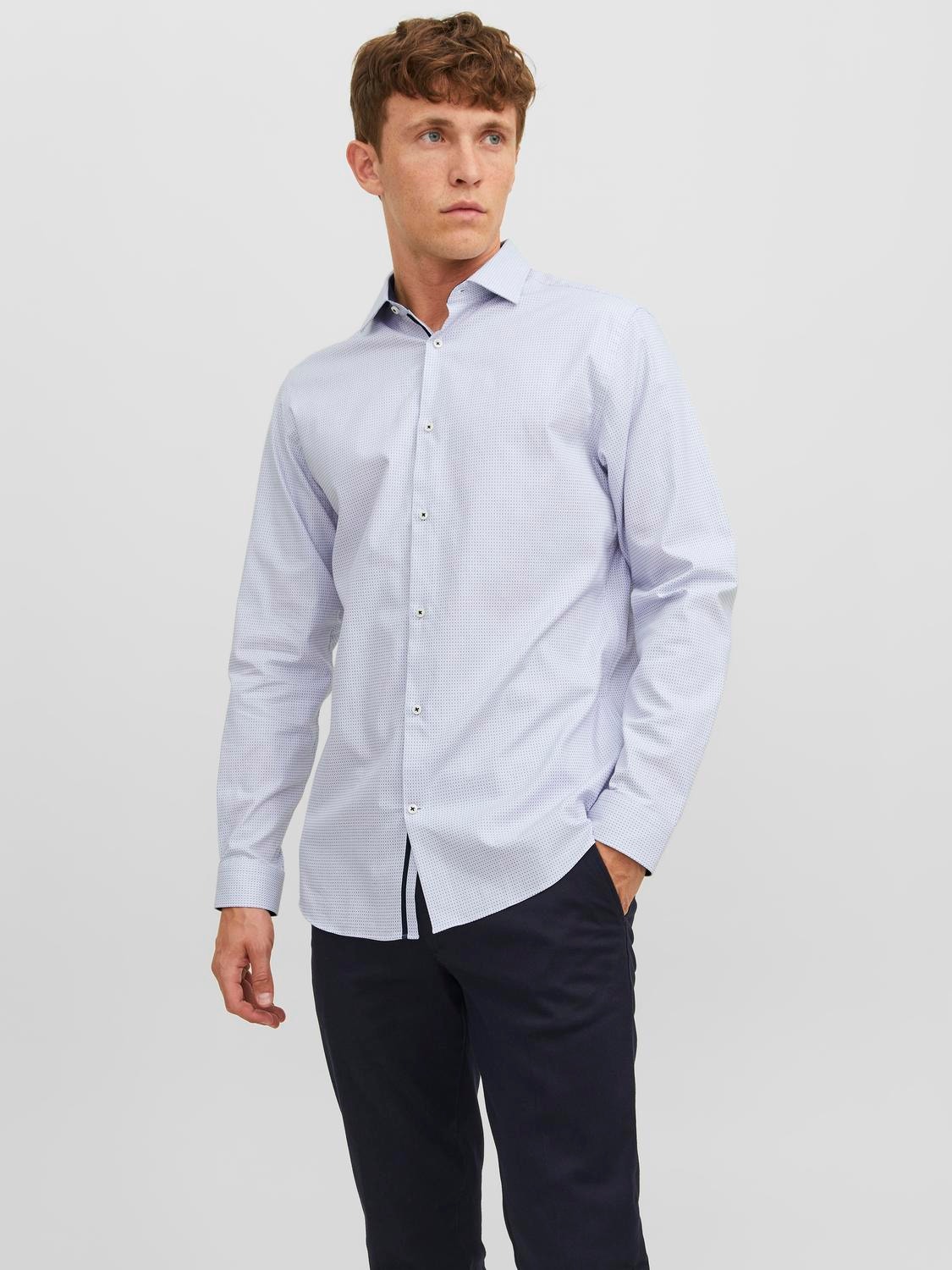 Jack & Jones Camisa formal Slim Fit -White - 12238034