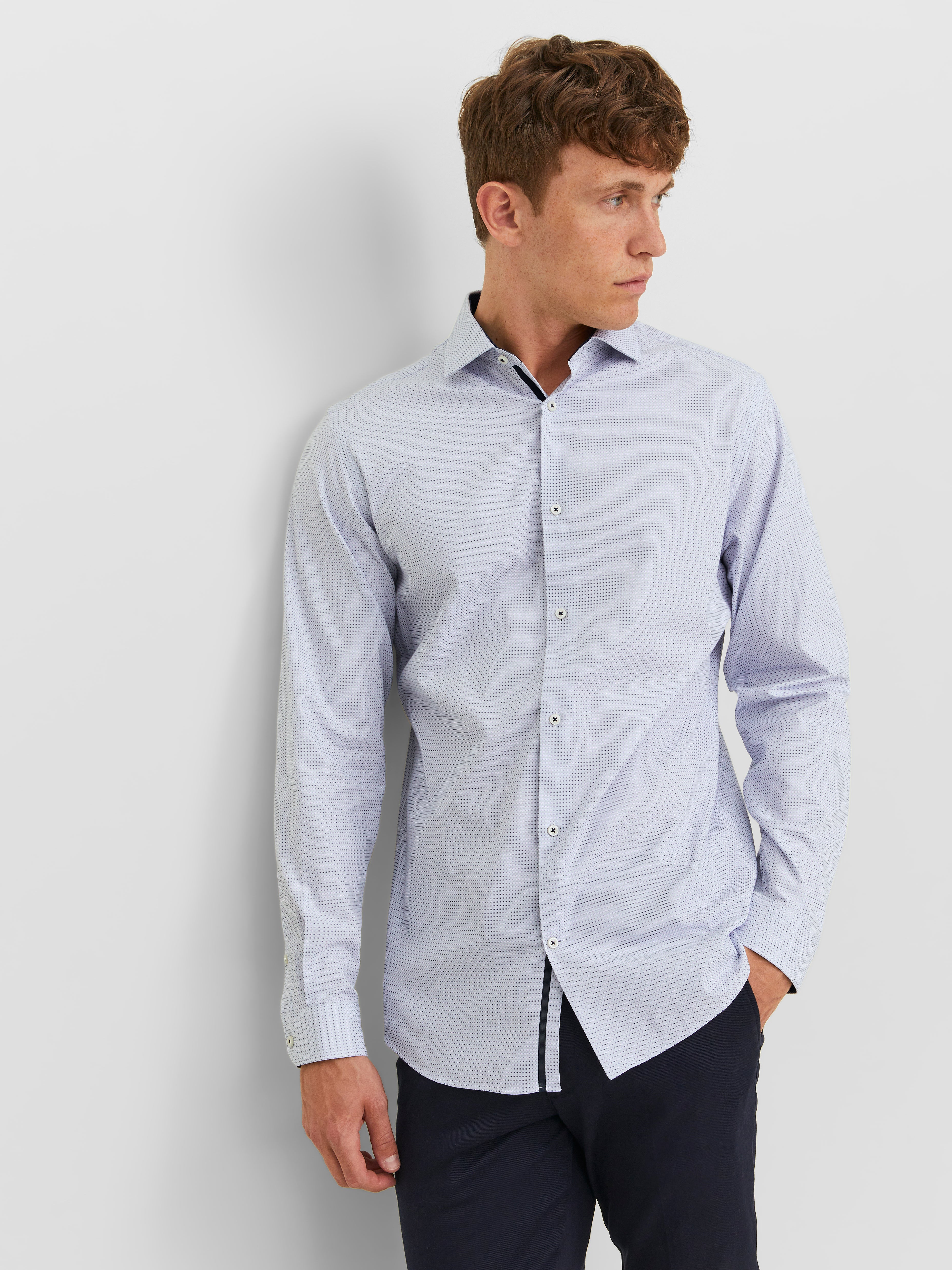 Slim Fit Dress shirt Light Blue Jack Jones