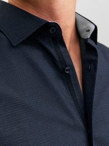 Jack & Jones Slim Fit Oficialūs marškiniai -Perfect Navy - 12238034