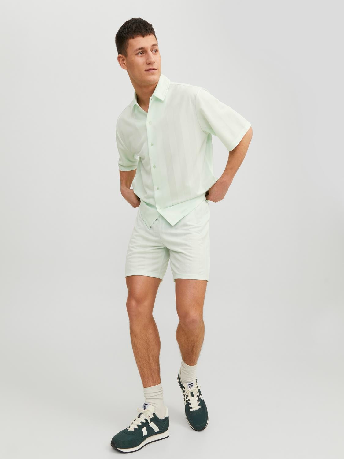 Jack & Jones Bermuda informales Regular Fit -Clearly Aqua - 12238149