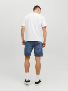 Jack & Jones Printed Crew neck T-shirt -White - 12238161