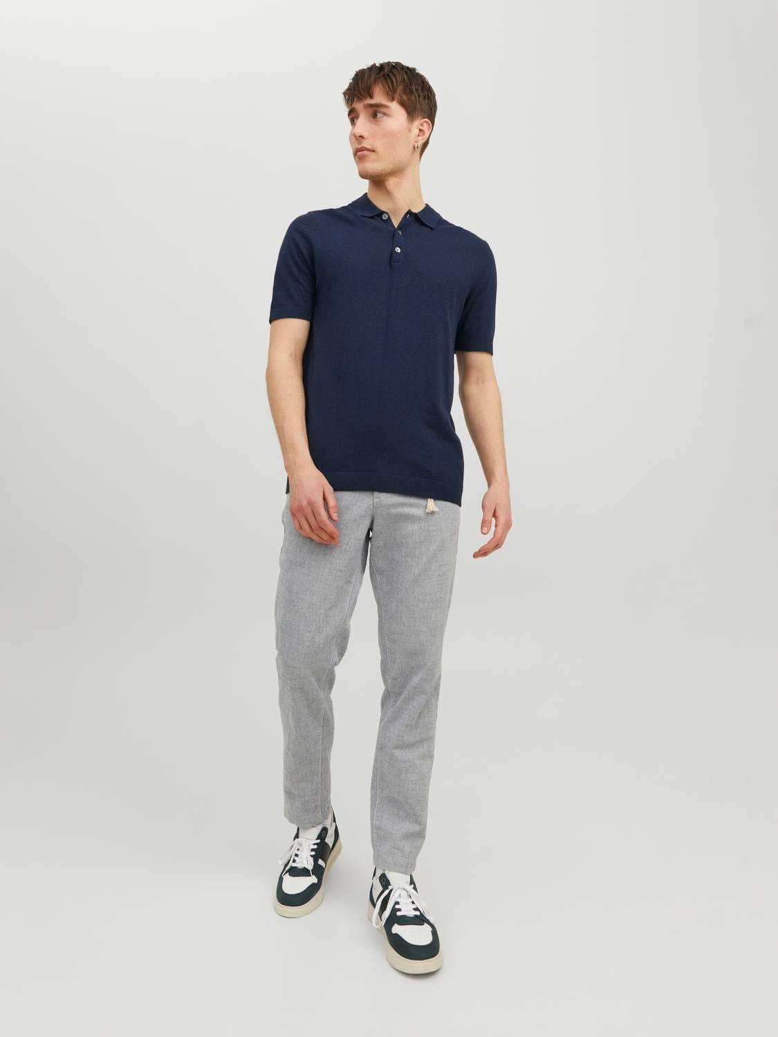 Jack & Jones Pantalon chino Regular Fit -Navy Blazer - 12238172