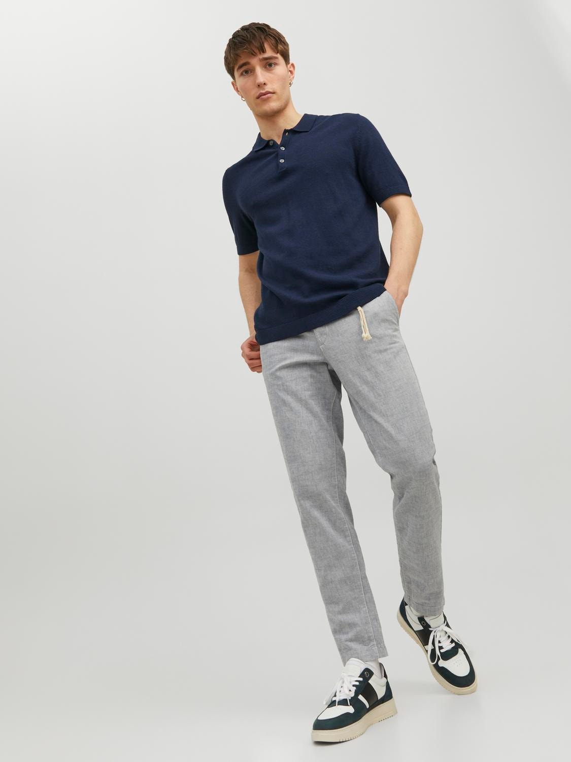 Jack & Jones Regular Fit Chinos -Navy Blazer - 12238172