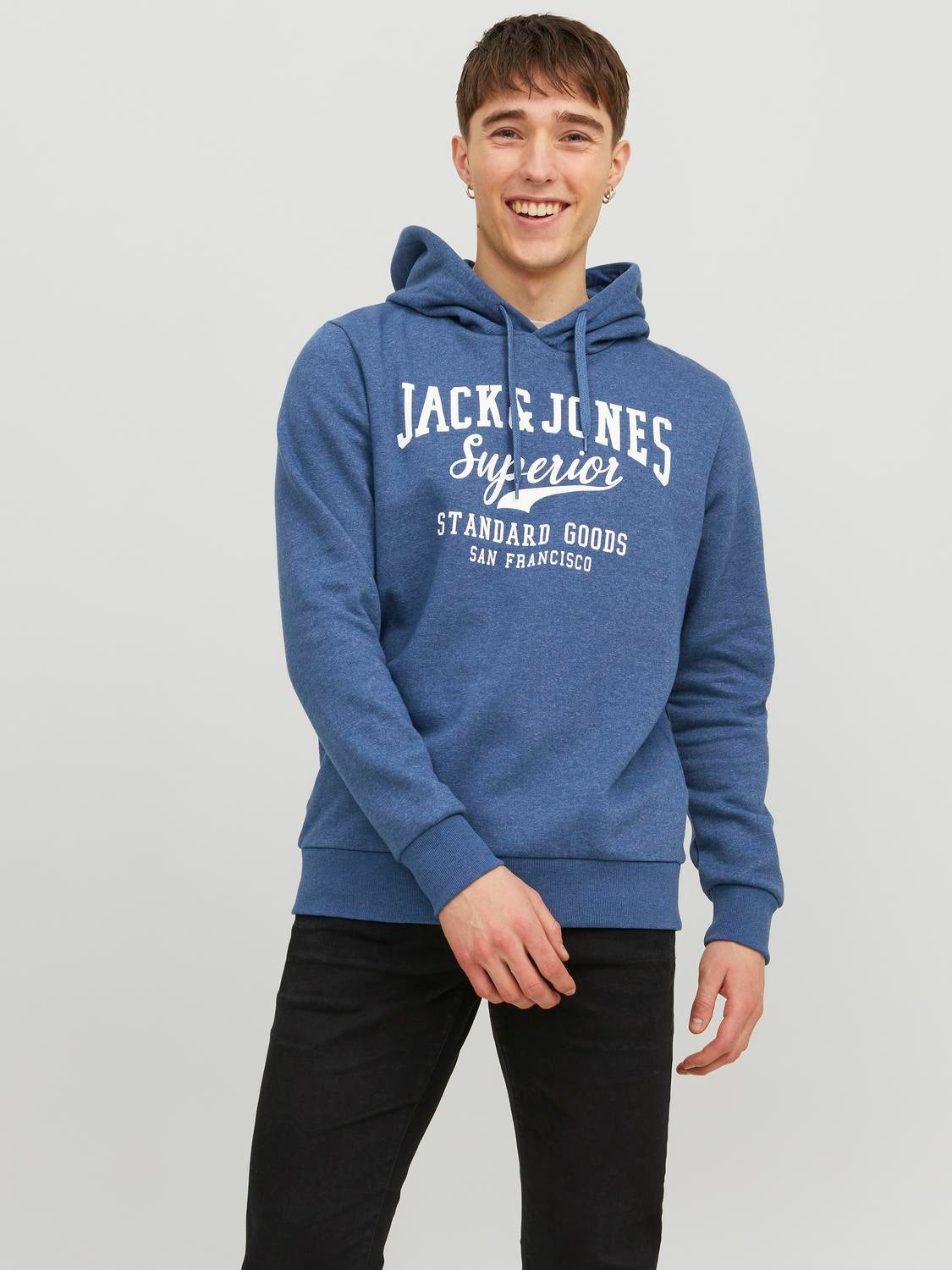 Sweat À Capuche Logo - Jack & Jones - Modalova