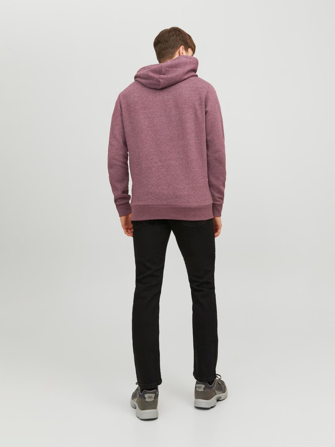 Jack jones red hoodie hot sale