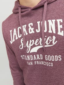Jack & Jones Sweat à capuche Logo -Port Royale - 12238250