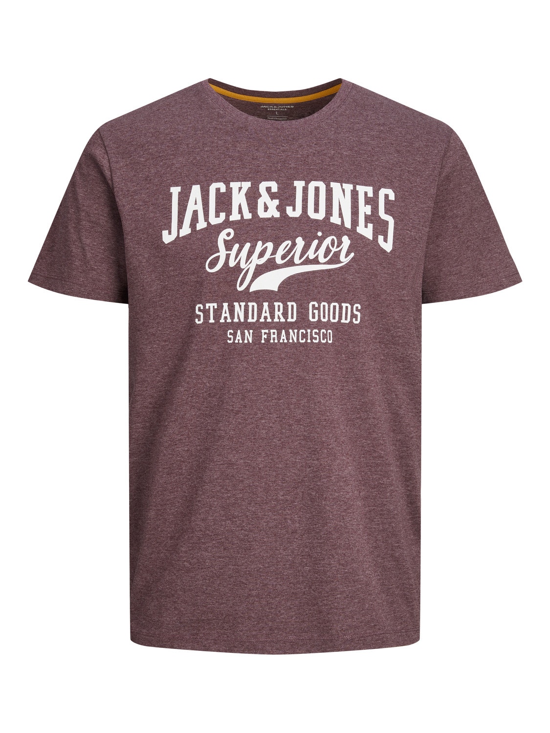 Jack & Jones Z logo Okrągły dekolt T-shirt -Port Royale - 12238252